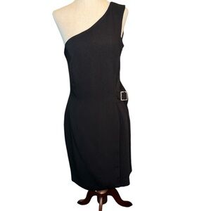 Jones New York Evening Black Off The Shoulder Cocktail Dress